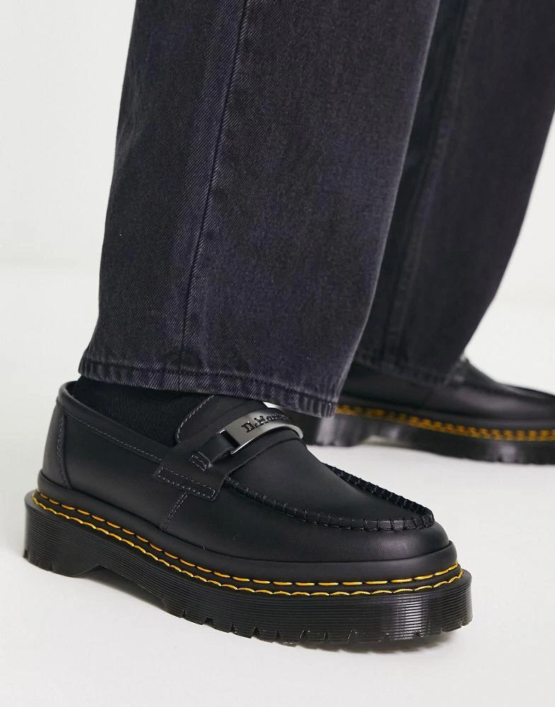Dr. Martens Dr Martens Penton Bex double stitch loafer in black 2