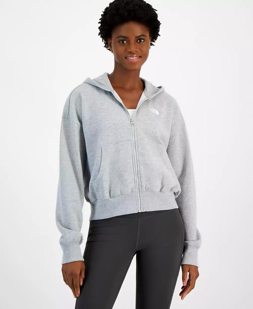 The North Face Women s Evolution Full Zip Hoodie TNF Light Grey Heather S