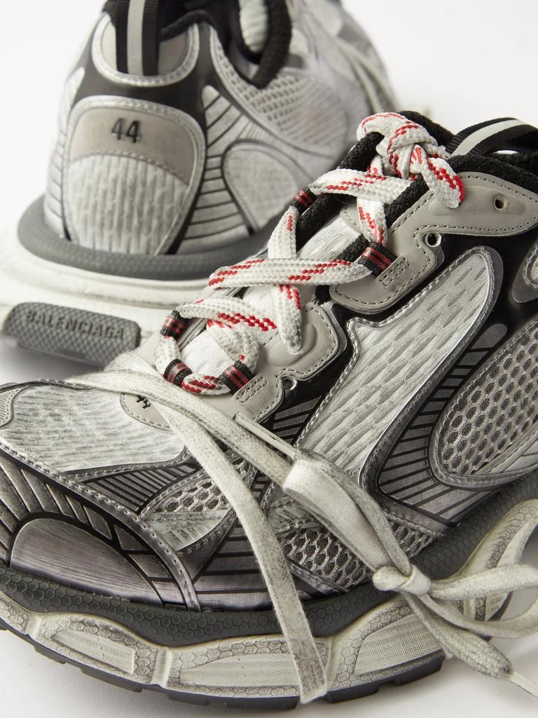 Balenciaga 3XL distressed-mesh trainers 3