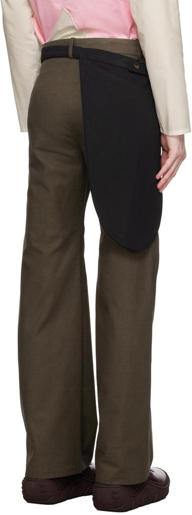 バッグ STRONGTHE POUCH STRONGTHE POUCH Strongthe Gray & White Talisman Bag In