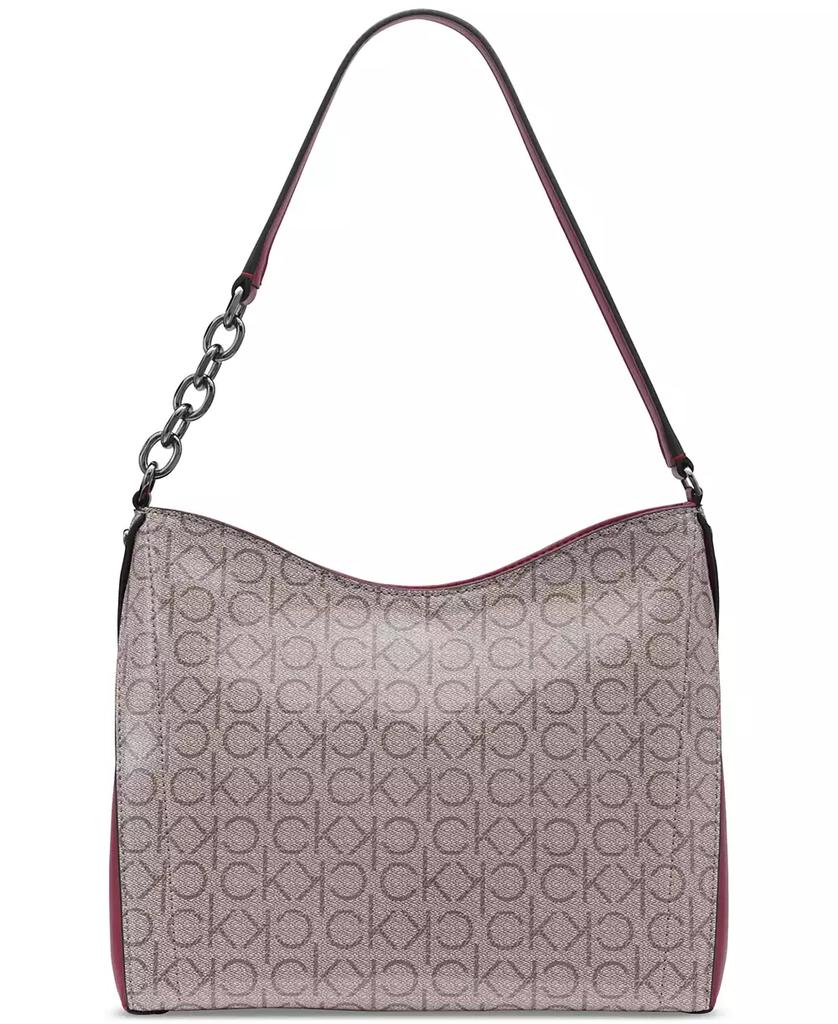 高評価アイテム Nova Klein Calvin Signature Chain with Shoulder Zipper Top アイドル