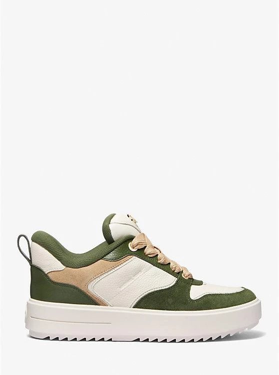 michael_kors Rumi Color-Block Leather Platform Sneaker 2