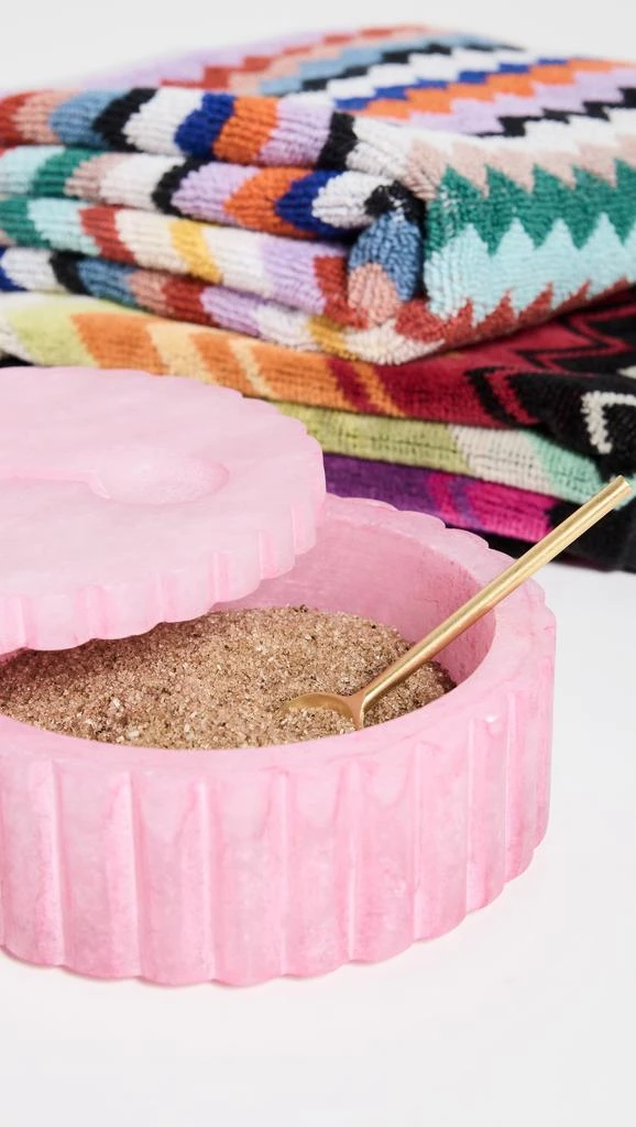 Kassatex Shopbop x Kassatex Bath Salt Cellar with Spoon 4