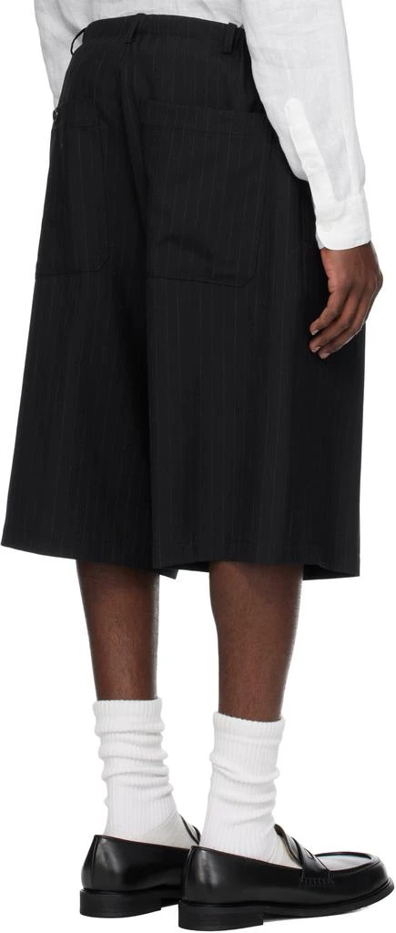 SOSHIOTSUKI Navy Wool Judo Shorts 3