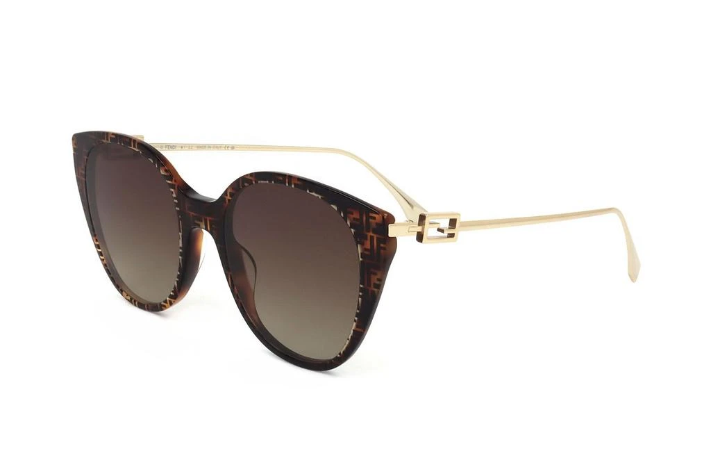 Fendi Eyewear Fendi Eyewear Cat Eye Frame Sunglasses 2