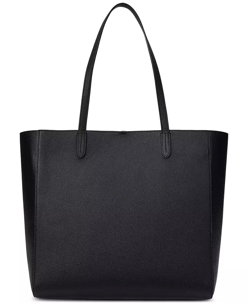 Ralph Lauren Pebbled Leather Extra-Large Cameryn Tote Bag 4