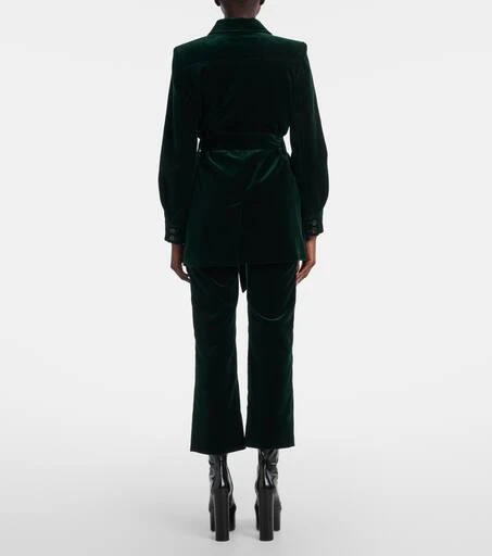 Yves Saint Laurent Saharienne cotton velvet jacket 3