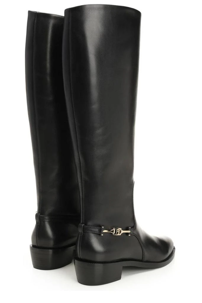 Salvatore Ferragamo Ferragamo F Buckle Knee Boots 3