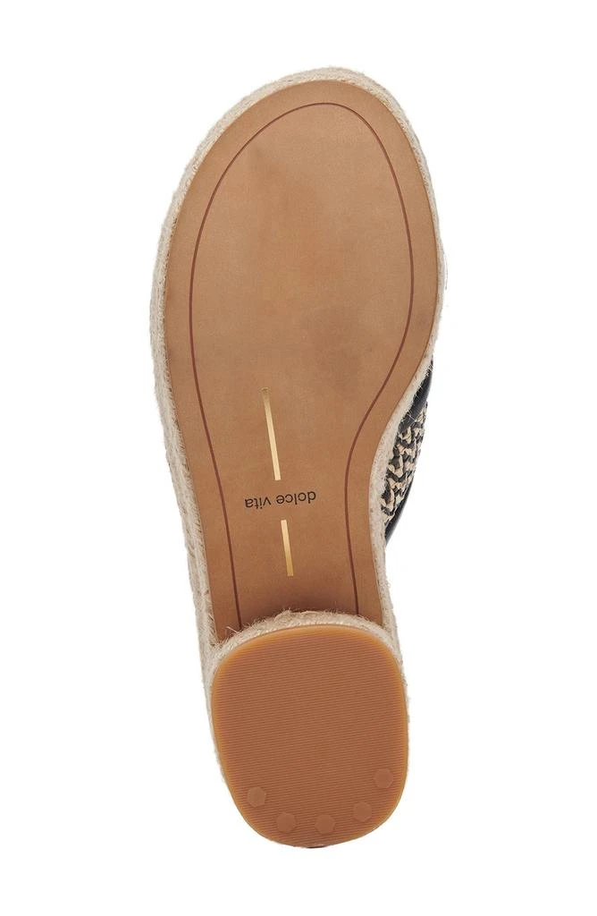 Dolce Vita Eldora Espadrille Platform Slide Sandal 6