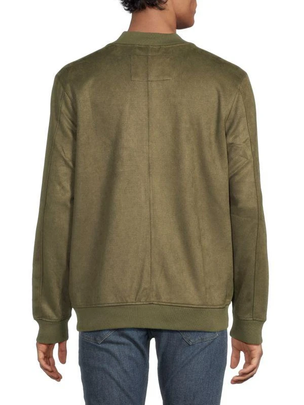 Ben Sherman Faux Suede Bomber Jacket 2