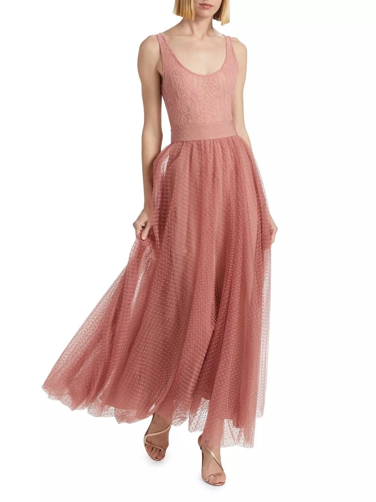 Zimmermann Polka Dot Tulle Maxi Skirt 2