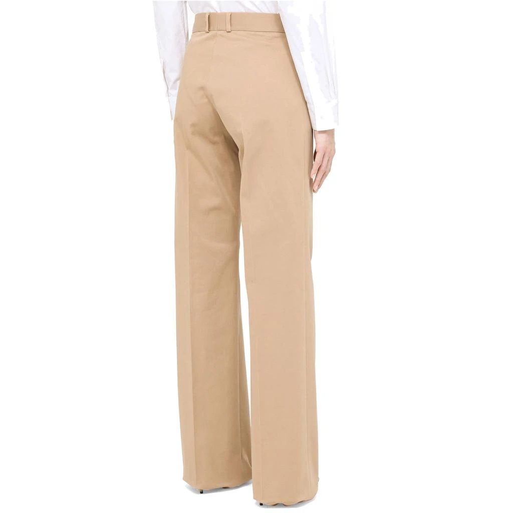 Salvatore Ferragamo Salvatore Ferragamo Fabric Palazzo Pants 3