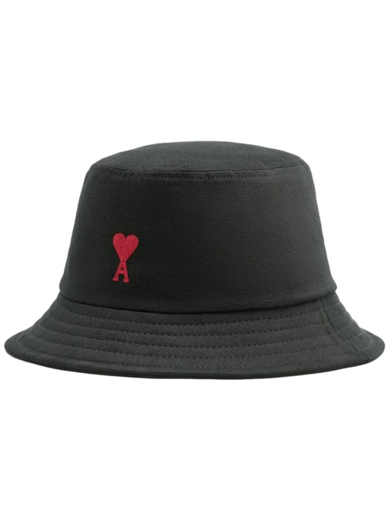 AMI AMI PARIS - Ami De Coeur Cotton Bucket Hat