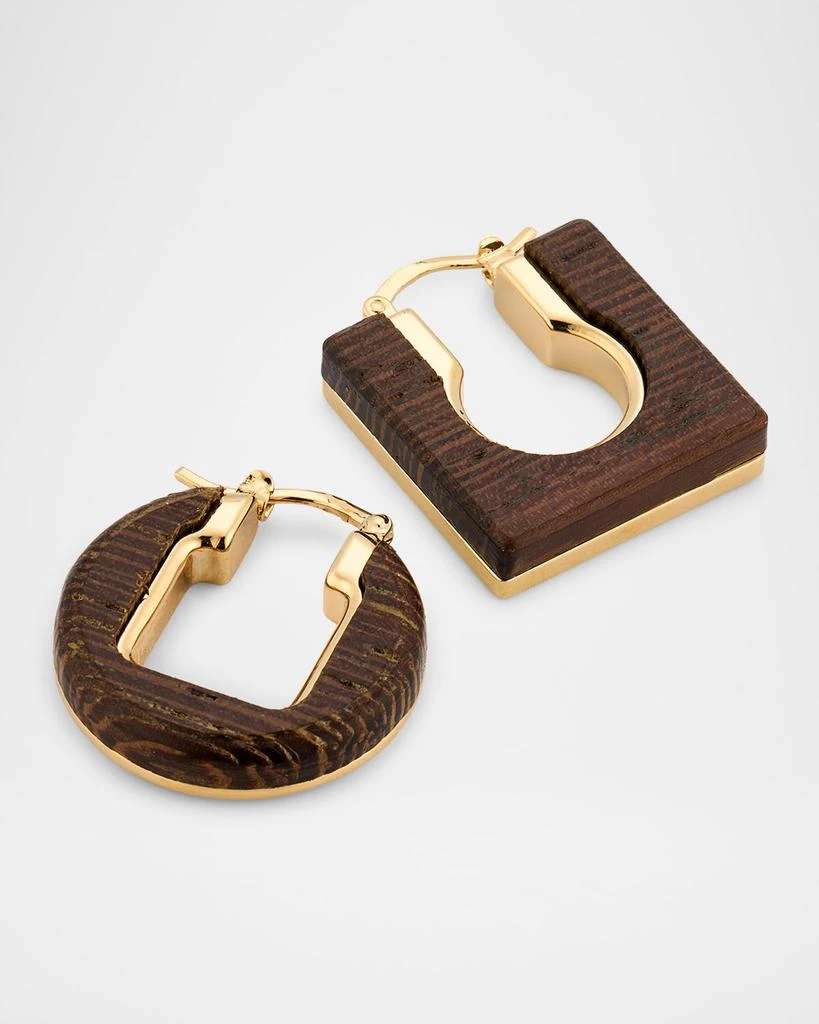 Jacquemus Les Boucles Rond Carre Earrings 3