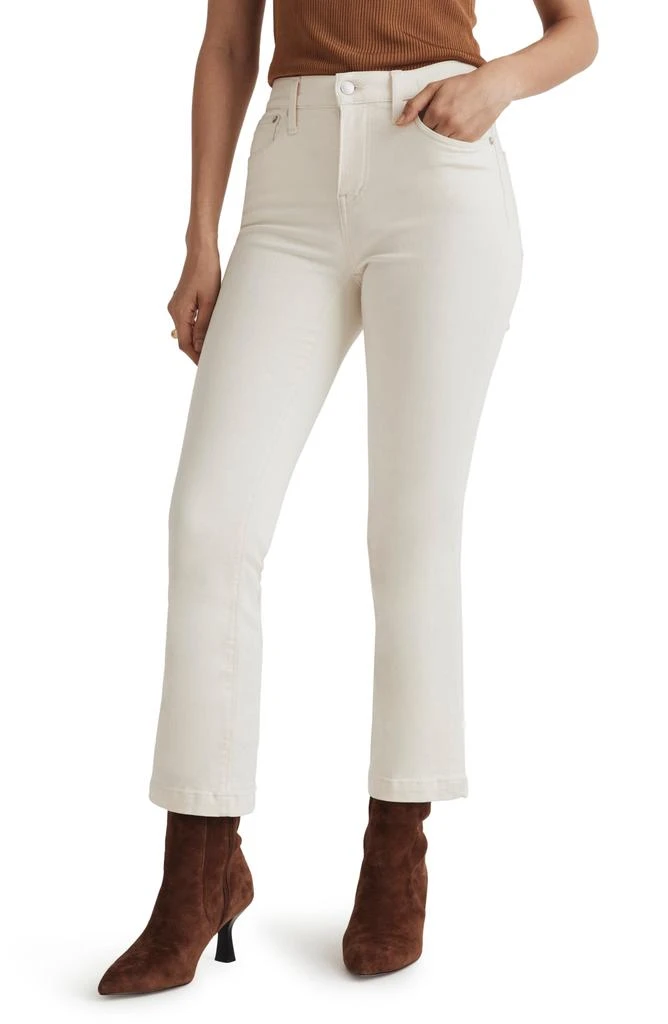 Madewell Kick Out Crop Mid Rise Jeans