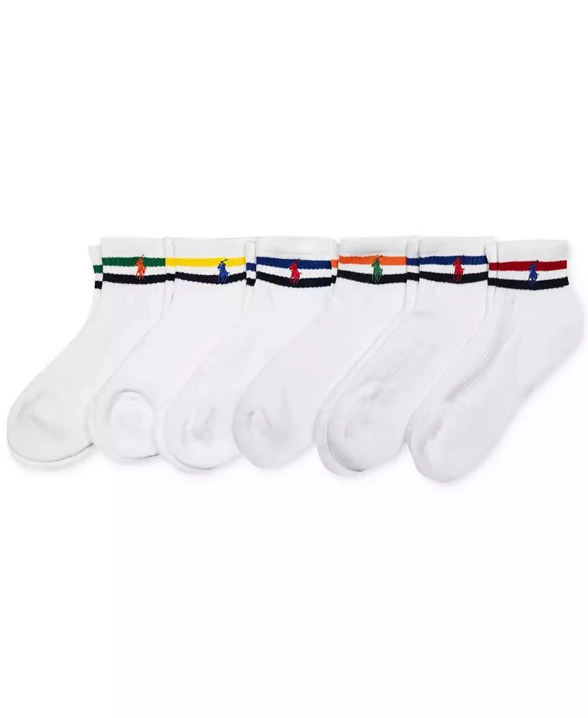 Ralph Lauren Men's 6-Pk. Classic Sport Performance Cotton Ankle Socks 1