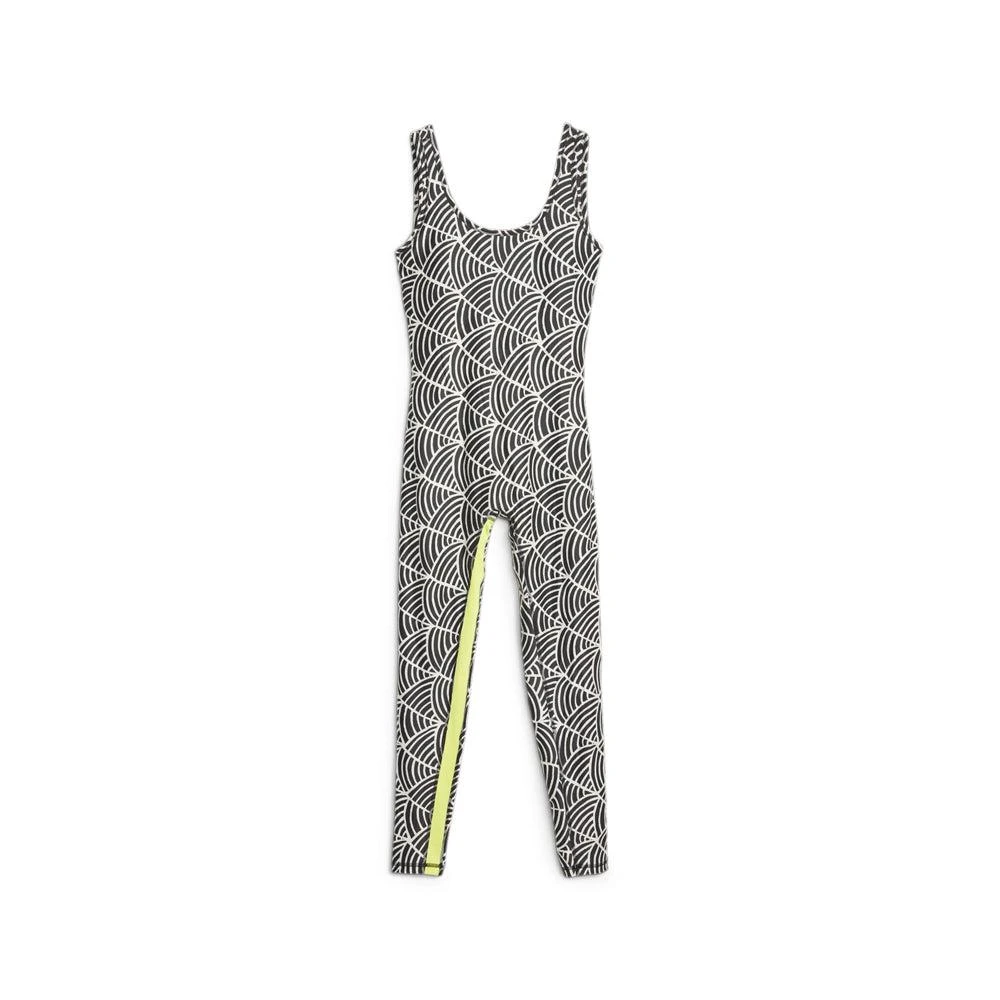 Puma Lemlem x Training Bodysuit Geometric Scoop Neck Sleeveless Bodysuit 1