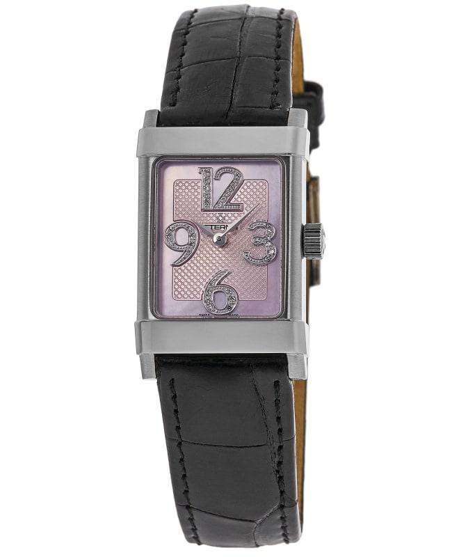 Eterna Eterna 1935 Pink Diamond Dial Leather Strap Women's Watch 8790.41.84.1157S