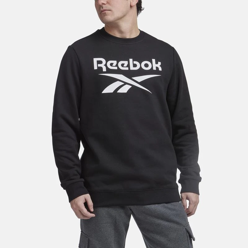 Reebok Reebok Identity Big Logo Fleece Crew - Men's 1