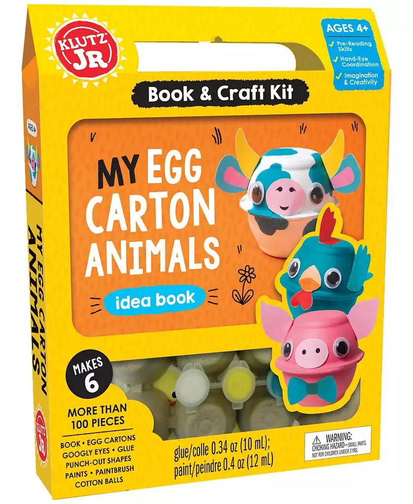 AreYouGame Klutz Jr. My Egg Carton Animals 5