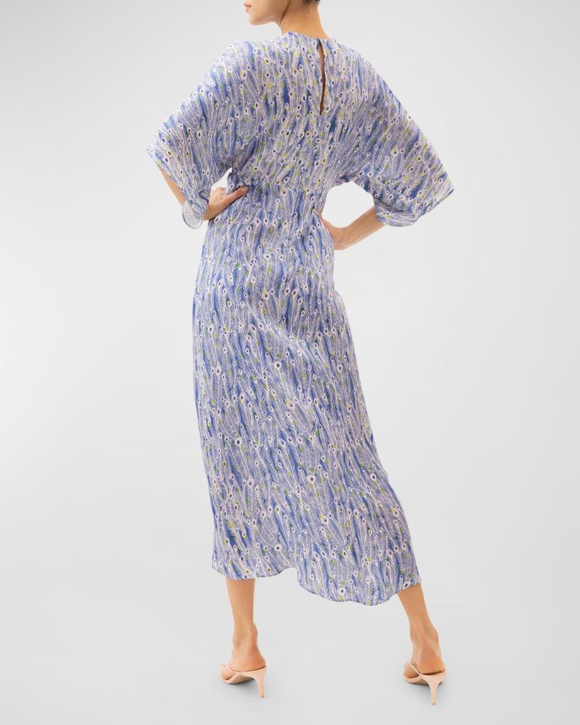 Jaline Katherine Peacock Maxi Dress