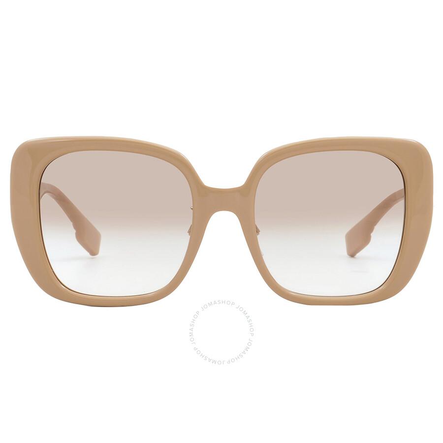 Burberry Brown Gradient Butterfly Ladies Sunglasses BE4371F 399013 54