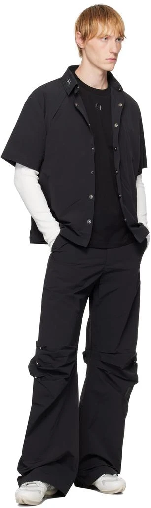 Heliot Emil Black Marl Shirt 4