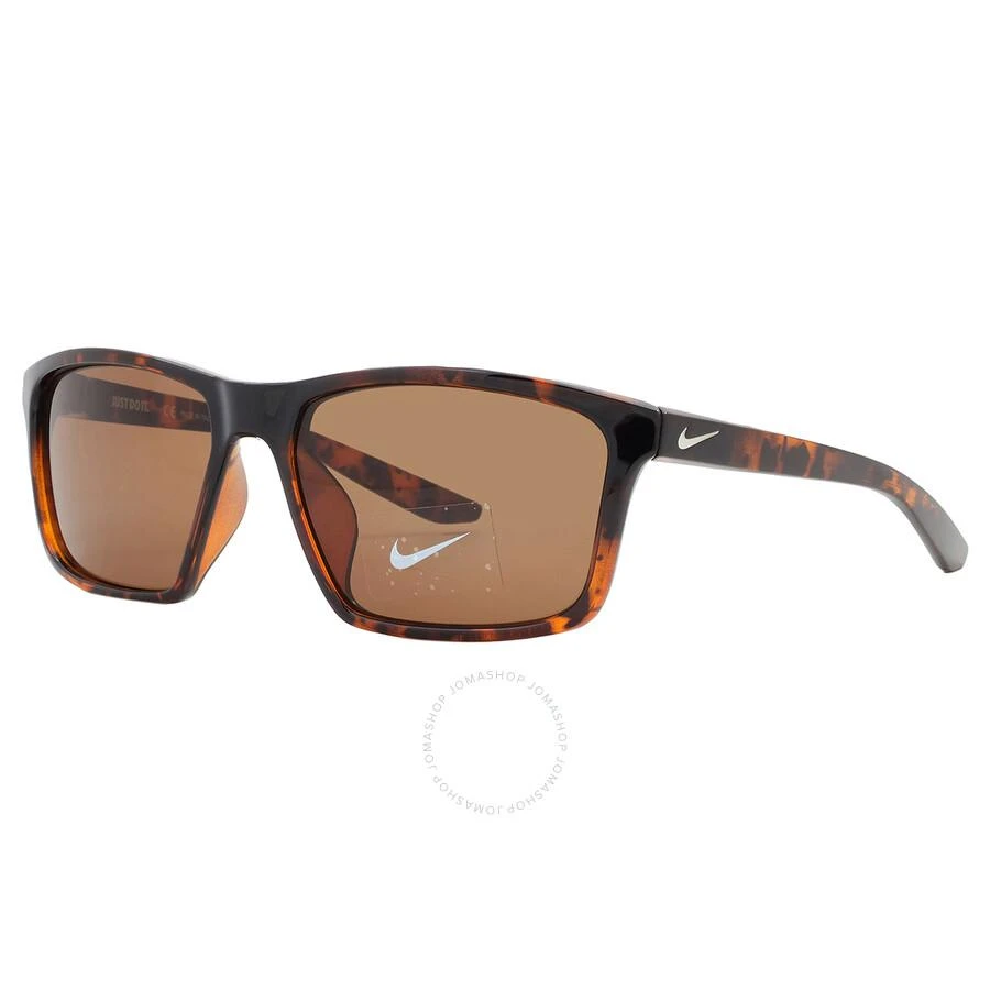NIKE Brown Rectangular Unisex Sunglasses NIKE VALIANT MI CW4645 220 60 2