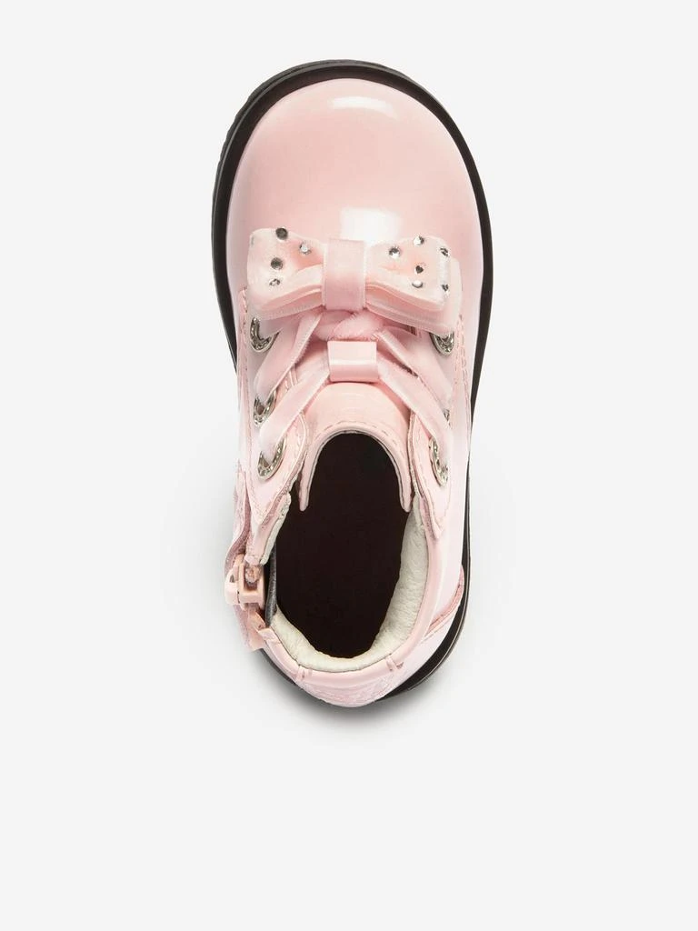 Lelli Kelly Lelli Kelly Girls Leather Lace Up Boots in Pink 3
