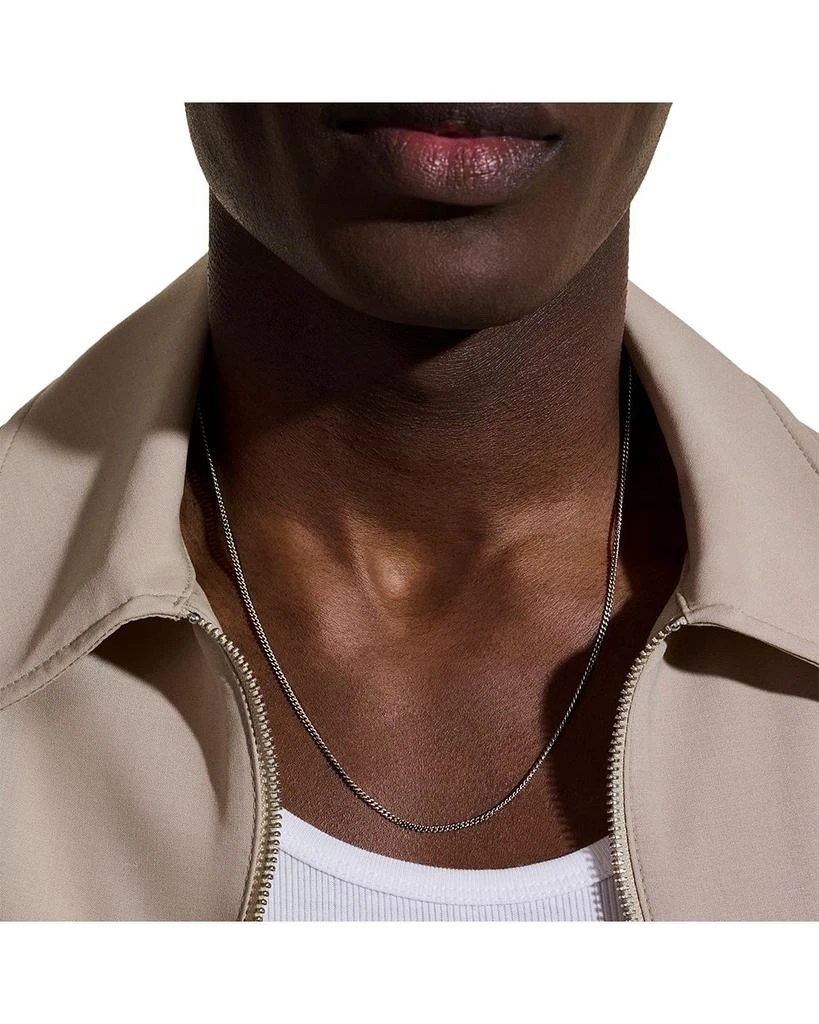 John Hardy Sterling Silver Curb Chain Necklace, 20" 3