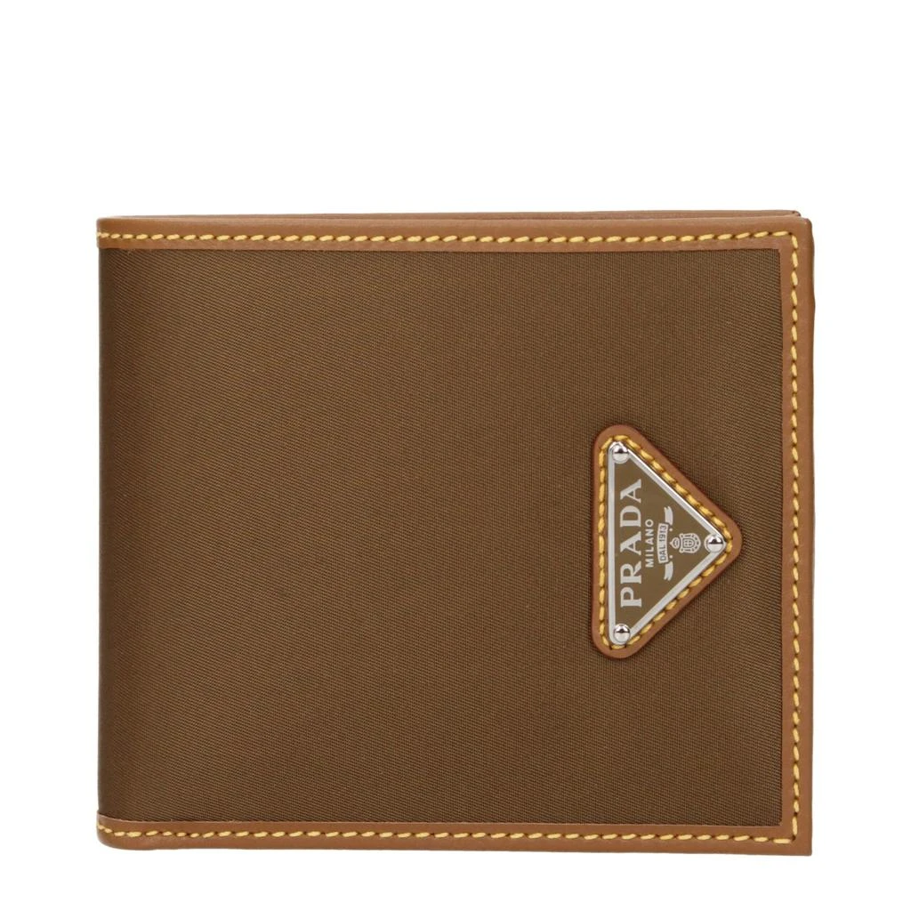 Prada Prada Brown Fabric Wallet from Siebentaschen
