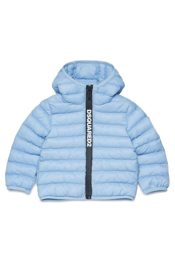 DSQUARED2 Dsquared2 Kids Logo Patch Zip-Up Padded Jacket