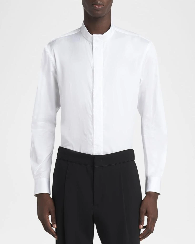 Giorgio Armani Men's Luxe Pleated Stripe Dress Shirt 5
