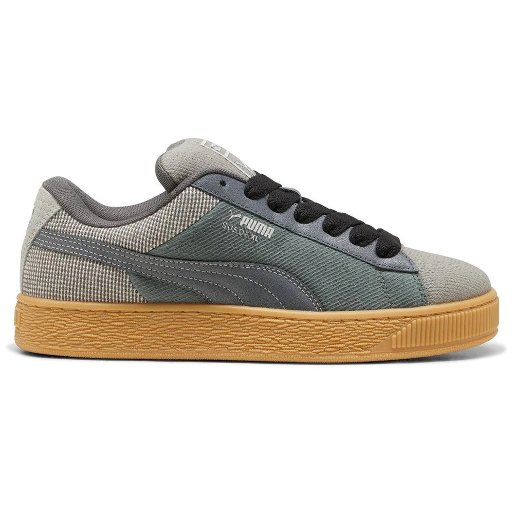 Puma Suede XL Denim Lace Up Sneakers 1