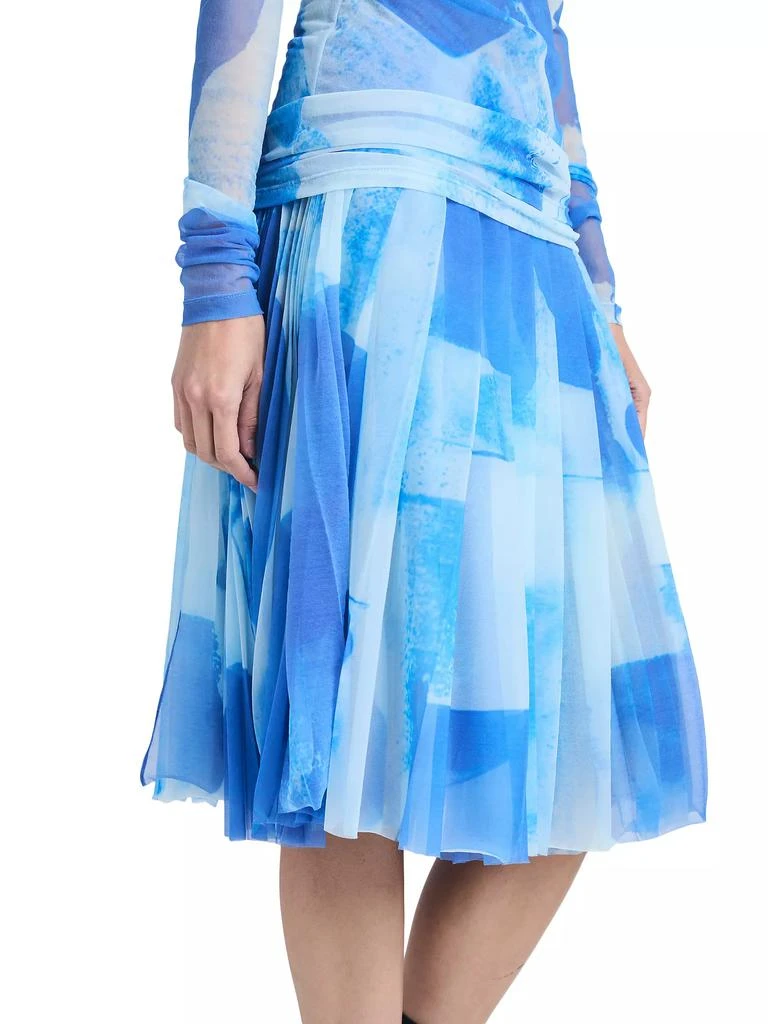 Proenza Schouler Judy Mesh Pleated Skirt 6