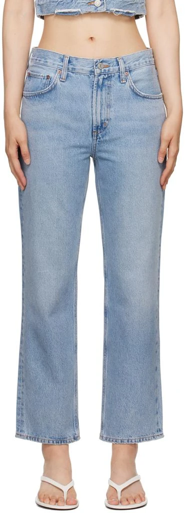 AGOLDE Blue Valen Jeans 1