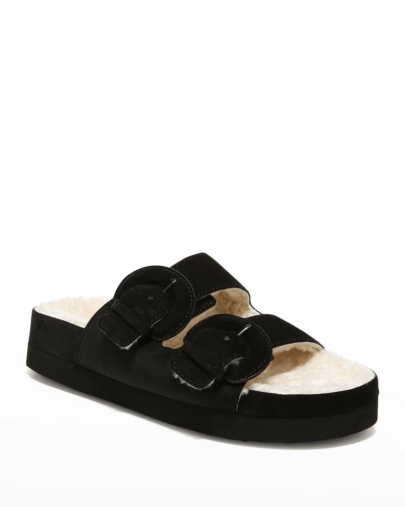 Vince Glyn Dual-Buckle Slide Sandals 2