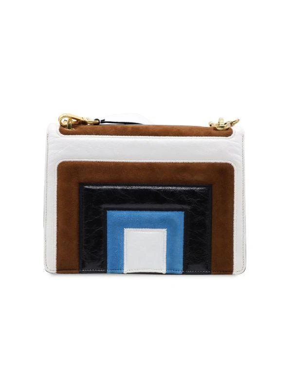 Fendi Calfskin Leather Kan U Shoulder Bag 2