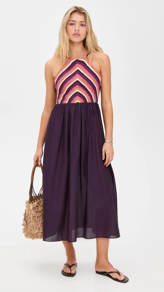 Playa Lucila Crochet Halter Dress 4