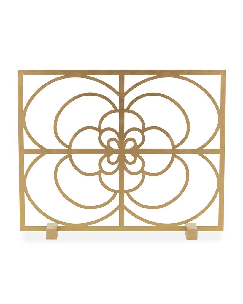 Tommy Mitchell Medallion Fireplace Screen