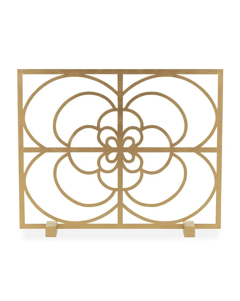Tommy Mitchell Medallion Fireplace Screen 2