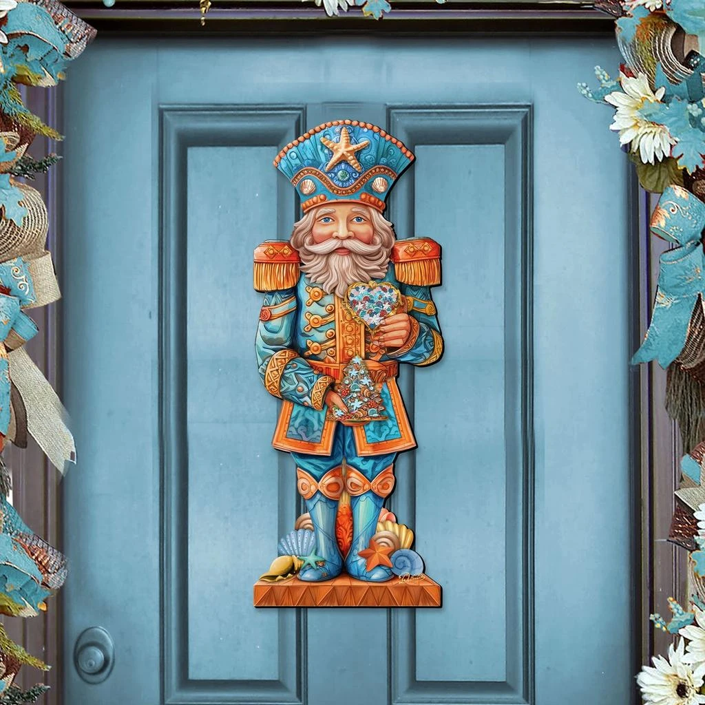 G. Debrekht Coastal Nutcracker Outdoor Door Decor by G. DeBrekht 4
