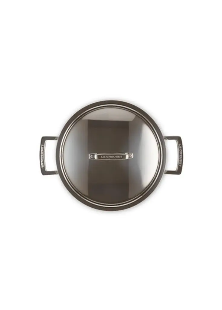 Le Creuset Classic 3-ply stainless steel deep casserole 24cm 6.0l 3