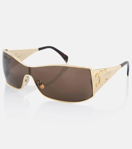 Celine Eyewear Triomphe Metal Racer shield sunglasses 4