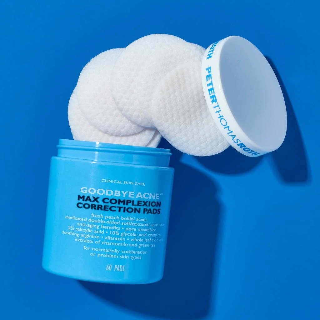 Peter Thomas Roth Goodbye Acne Max Complexion Correction Pads|60 Pads 2