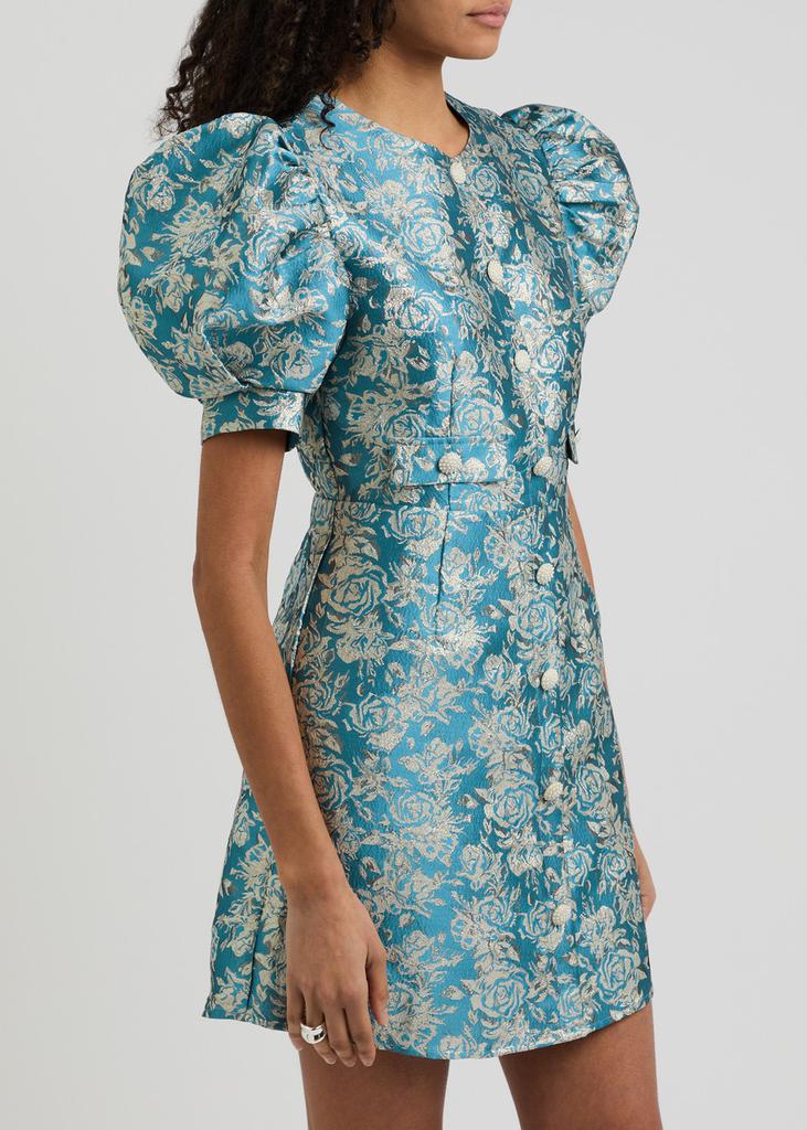 【英国発Sister Jane】Sapphire bow cloque mini dress Sister Jane Sapphire bow cloqué mini dress - Dresses