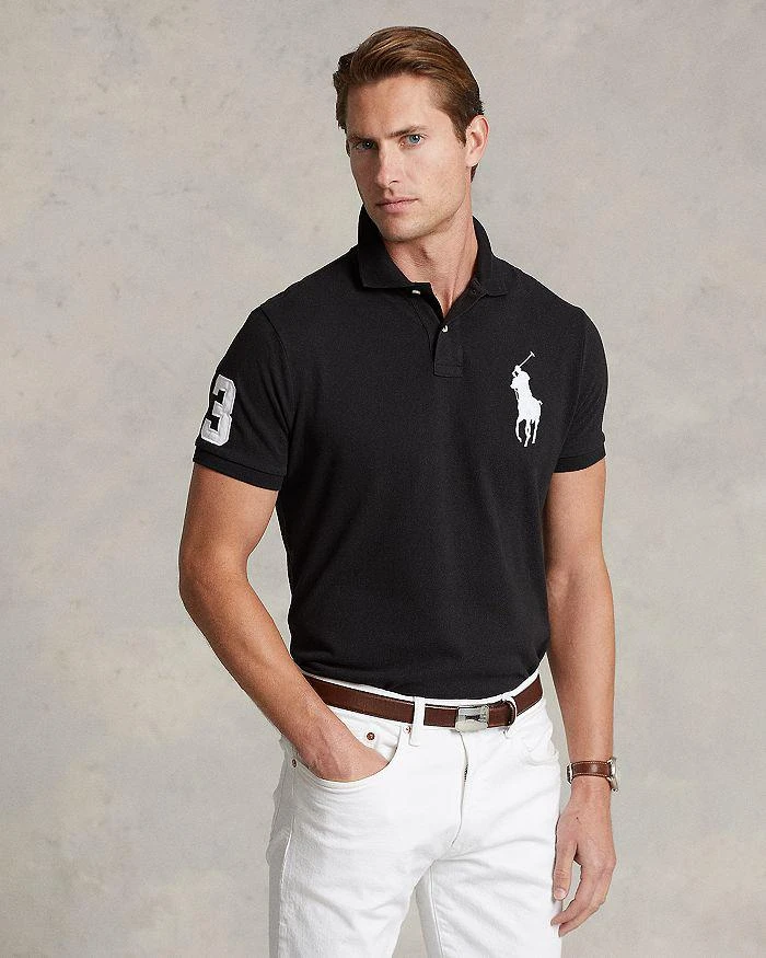 Ralph Lauren Big Pony Custom Slim Fit Mesh Polo Shirt 1