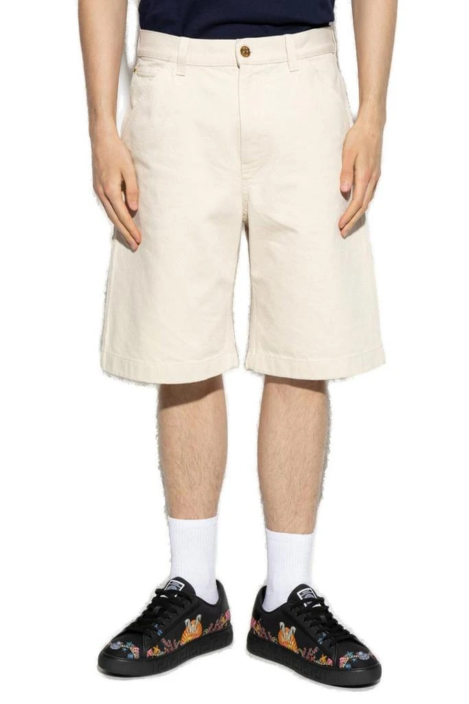 Versace Versace Logo-Patch Cargo Shorts 2