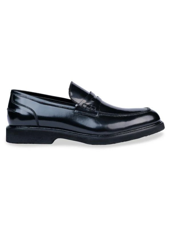 Vellapais Tavro Leather Penny Loafers 1