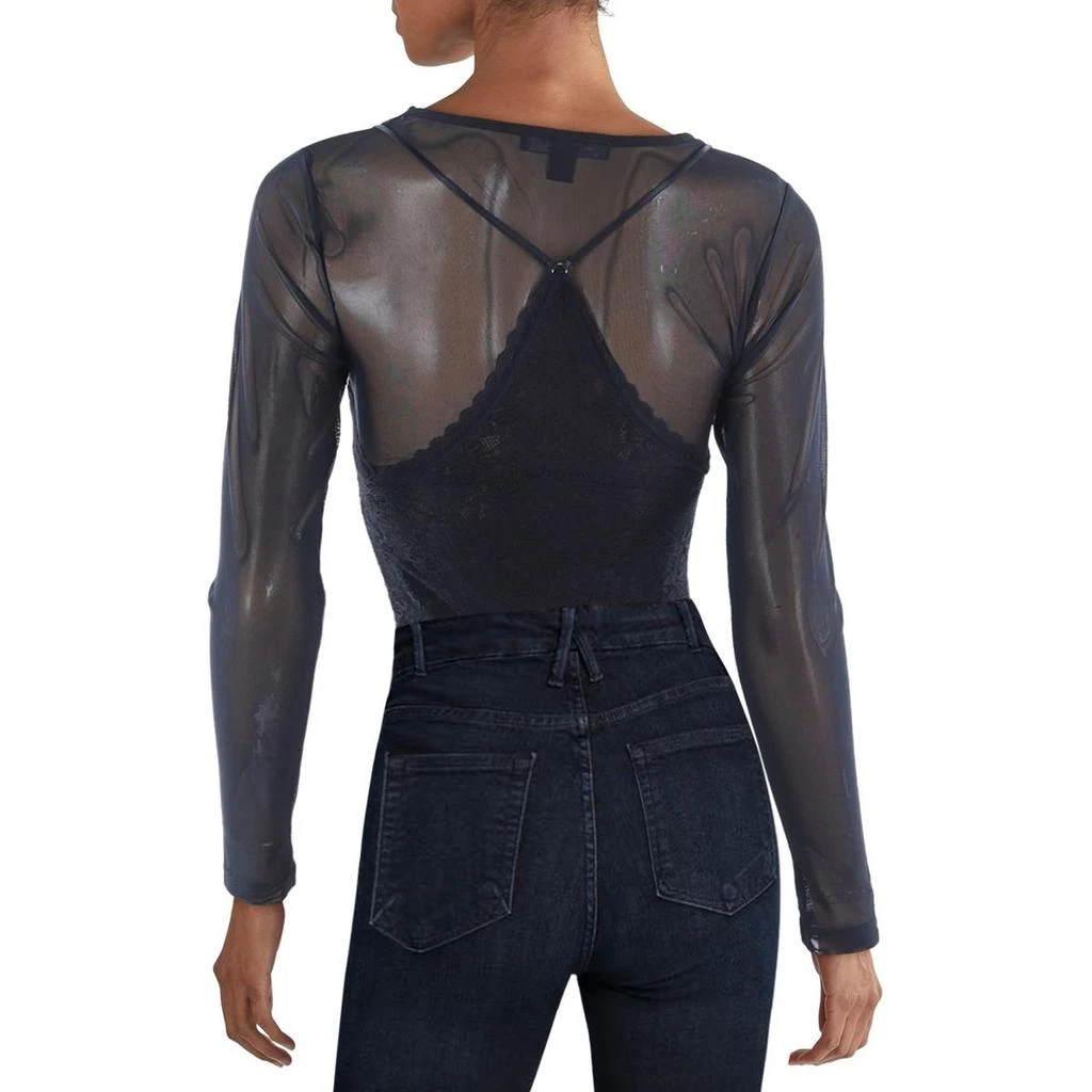 ALL SAINTS Womens Layered Lace Bodysuit 2